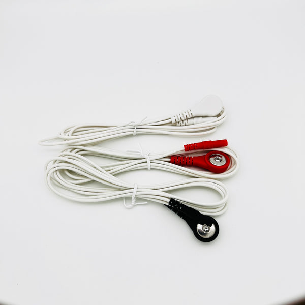 3-PACK TDE-205XX Flat Snap Lead Wires