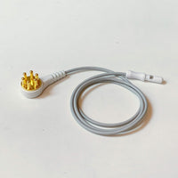 Reusable 5mm Gold Spike Snap Electrode [TDE-212B]
