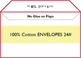 100% Cotton Envelopes from KarlsCovers